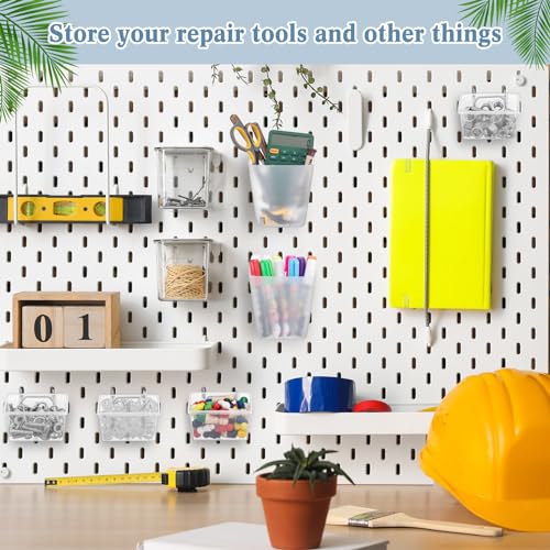 12-Piece Pegboard Organizer Set for Garage and Workshop