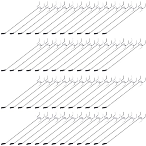 100 Pcs Metal Pegboard Hooks for Organizing