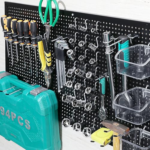 286PCS Pegboard Accessories Organizer Kit with Hooks