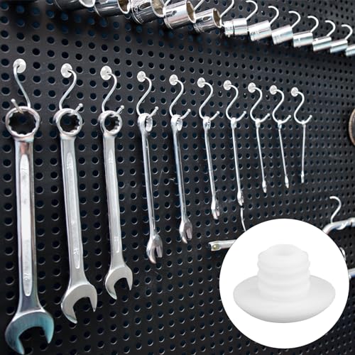 180 pcs Pegboard Hook Locks for Tool Organization