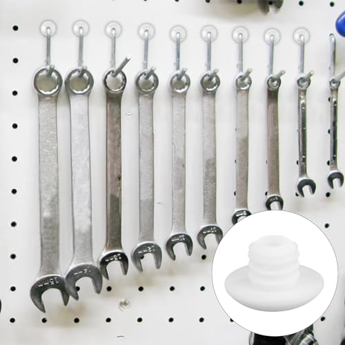180 pcs Pegboard Hook Locks for Tool Organization