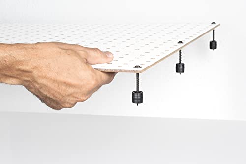 Pro-Grade Pegboard Spacers - 192 Durable Pieces