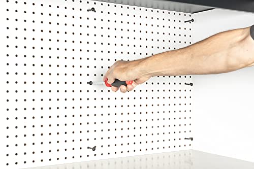 Pro-Grade Pegboard Spacers - 192 Durable Pieces