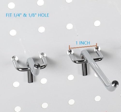 4-Inch Pegboard Hook Organizer Kit - 25 Pieces
