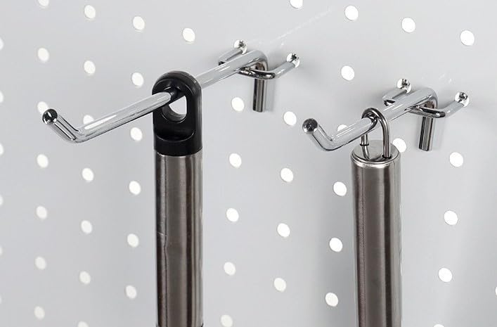 4-Inch Pegboard Hook Organizer Kit - 25 Pieces