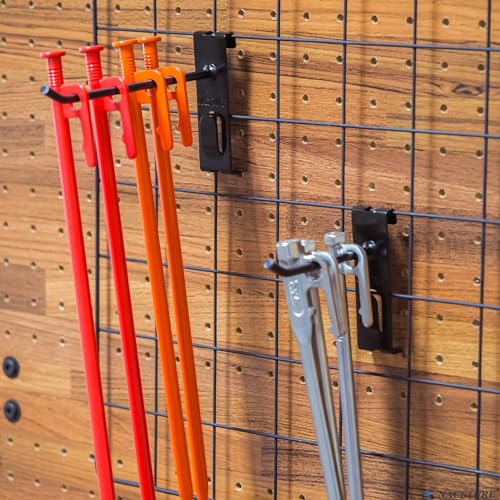 24 Durable Double Gridwall Hooks - 6 Inch