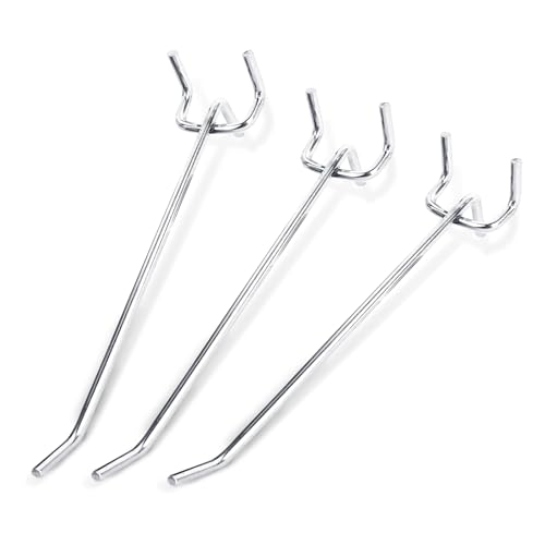 40-Piece Stainless Steel Pegboard Hook Set