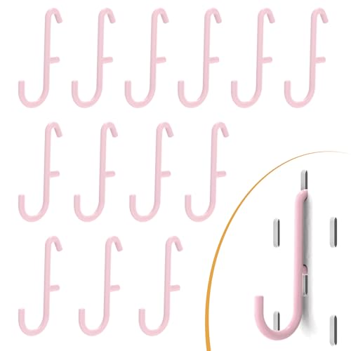 Pink Pegboard Hooks for IKEA Skadis - 16 Pack