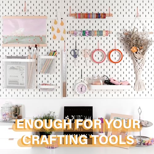 Pink Pegboard Hooks for IKEA Skadis - 16 Pack