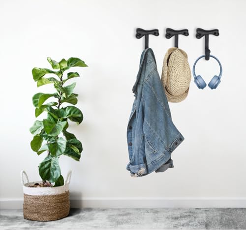 Heavy Duty Cast Iron Dog Bone Wall Hooks