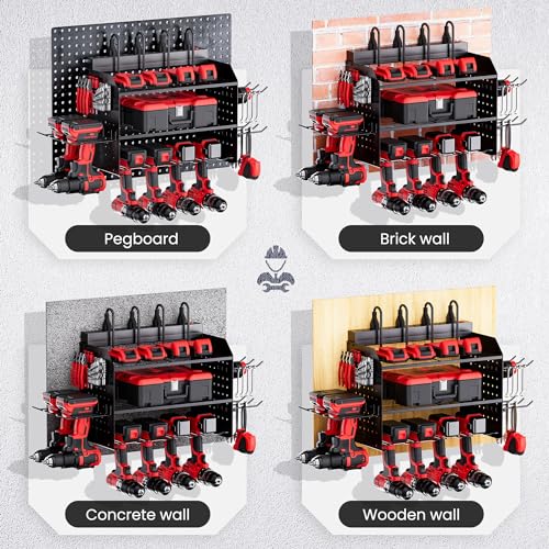 TRZZ Power Tool Organizer with Charging Station, 3-Layer
