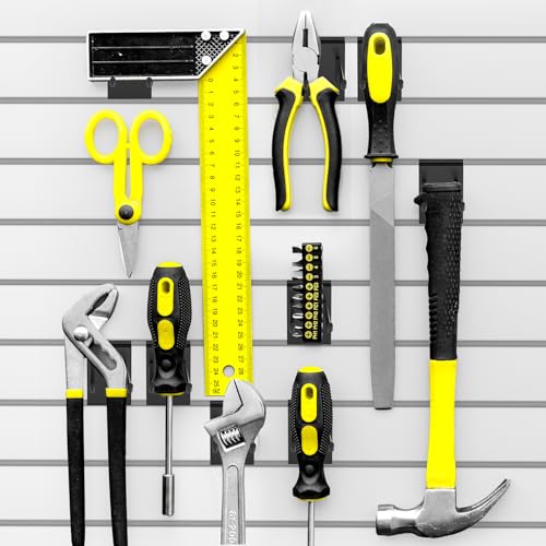 Heavy Duty 6 Inch Slatwall Hooks - 12 Pack