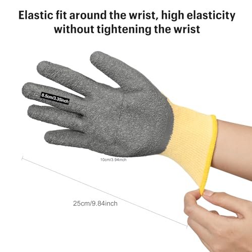 High Voltage Electrician Insulated Gloves with Non-Slip Design