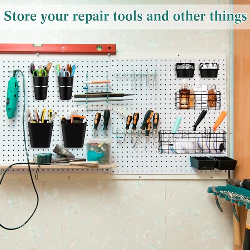 14-Piece Pegboard Organizer Accessories Kit