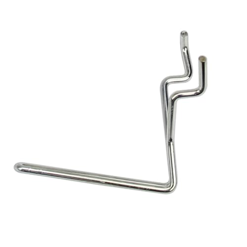 50-Pack Zinc Plated L-Hooks for Pegboards
