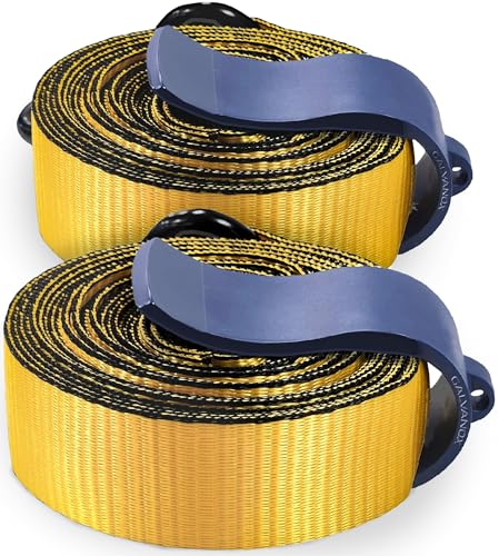 Heavy-Duty Ratchet Strap Organizer Clamps - 2-Pack