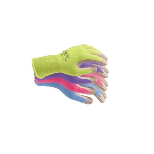 Pack of 4 Showa Atlas 370 Nitrile Grip Coated Gloves