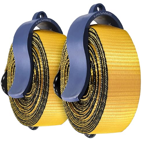 Heavy-Duty Ratchet Strap Organizer Clamps - 2-Pack