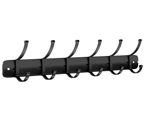 Fayleeko Wall-Mounted Key Holder with 6 Hooks