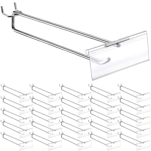 Thyle 100 Metal Scan Hooks with Label Holders