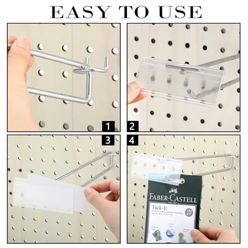 Thyle 100 Metal Scan Hooks with Label Holders