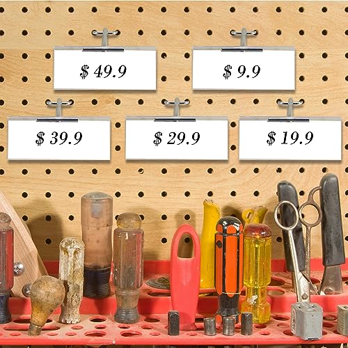 Thyle 100 Metal Scan Hooks with Label Holders
