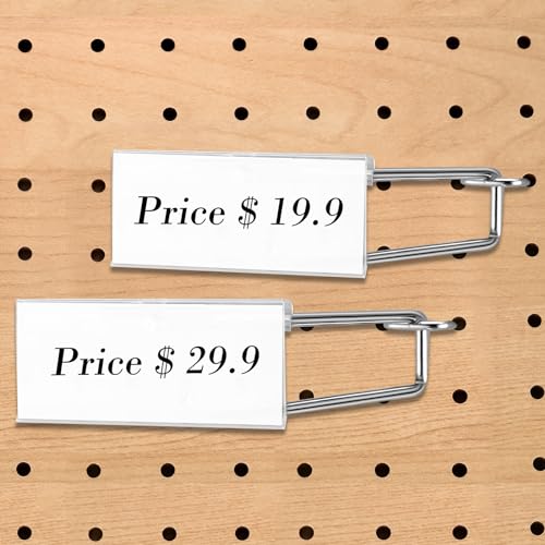 Thyle 100 Metal Scan Hooks with Label Holders