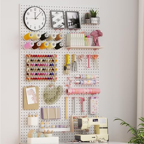 Pink Pegboard Hooks 2 Inch - 50 Pack
