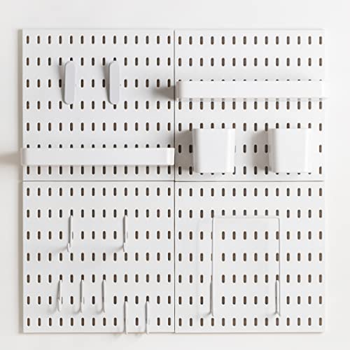 MULSAME Wall Mounted Pegboard Storage Kit