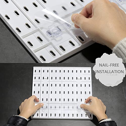MULSAME Wall Mounted Pegboard Storage Kit