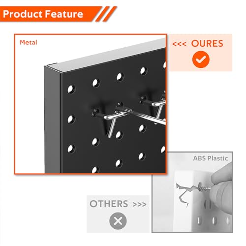 Ultrawall 4 Metal Pegboard Panels for Tool Storage