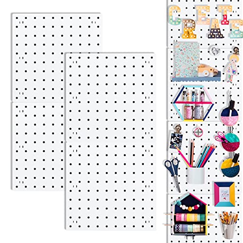 Versatile Pegboard Organizer Panels - Easy Installation (4Pcs)