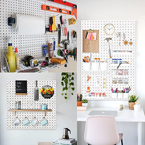 Versatile Pegboard Organizer Panels - Easy Installation (4Pcs)