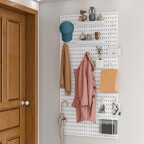 RIVTUN Pegboard Organizer Kit with 20 Accessories
