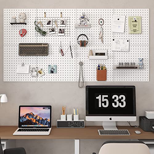 TIDIHAUSE 4-Pack Black 10x10 Inch Pegboard Kits