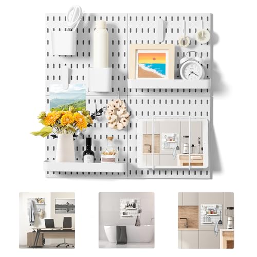 VUSIGN 4-Piece Modular Pegboard Organizer Kit