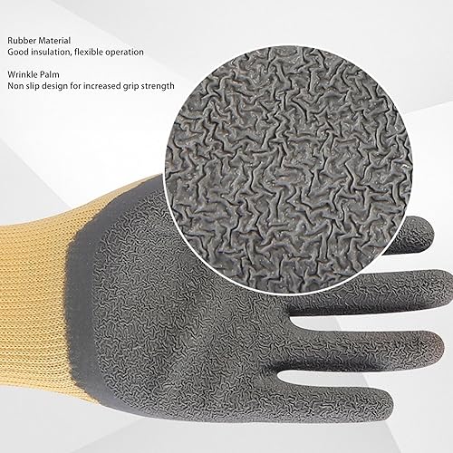 PenRux Electrician Insulated Gloves with High Voltage Resistance