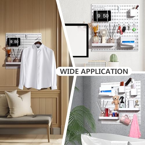 Zoeynex Modular Pegboard Organizer Kit with Accessories
