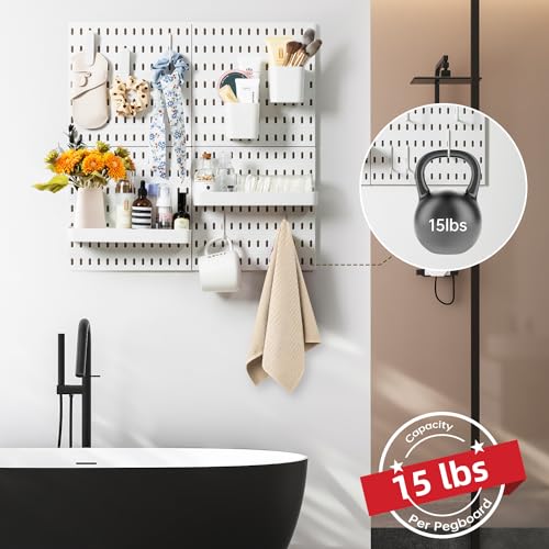 VUSIGN Modular Pegboard Organizer Kit with Accessories