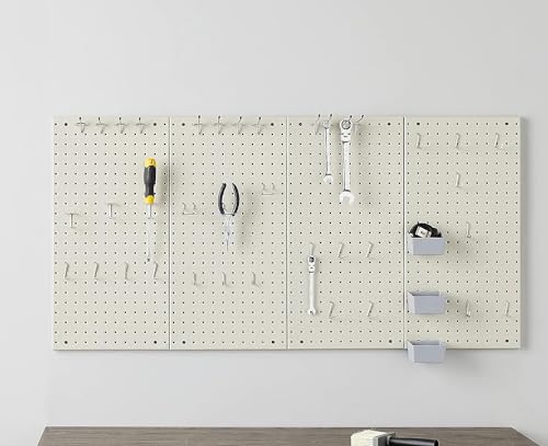 Metal Pegboard Kit - Rust and Scratch Resistant
