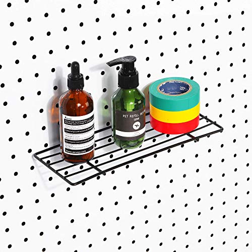 MENEONE Pegboard Hooks, Peg Board Bins, Peg Locks, for Organizing Various Tools, 255 Pieces