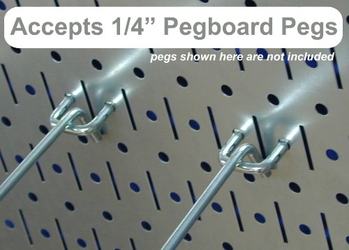 Wall Control Pegboard Value Pack - (3) Pack of Wall Control 16-Inch Tall x 32-Inch Wide Horizontal Black Metal Pegboards for Wall Home & Garage Tool Storage Organization (Black Pegboard)