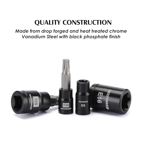 Professional Grade Torx Bit & Socket Set for Mechanics