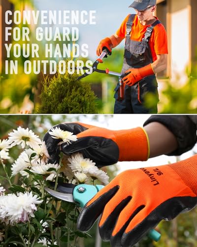 54 Pairs PU Coated Safety Gloves for Men/Women