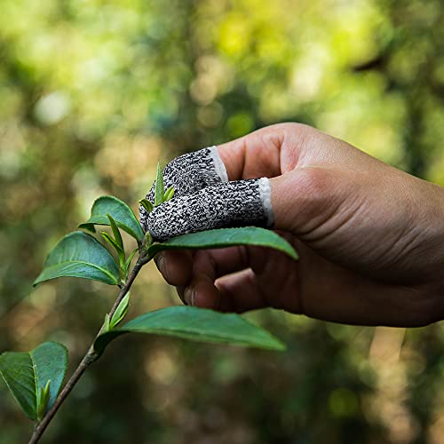 Reusable Finger Sleeve Protectors, 12 Pack Anti-Slip Guard