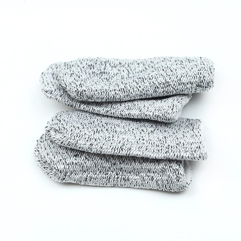 Reusable Finger Sleeve Protectors, 12 Pack Anti-Slip Guard