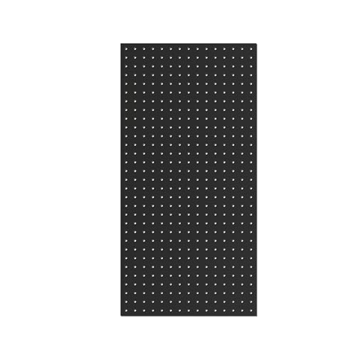 TIDIHAUSE Pegboard,Peg Board,Pegboard Wall Organizer，Mount Display Pegboard Kits fit Pegboard Storage，PegBoard Organizer Board Pegboards（Black/32 * 16 inch）