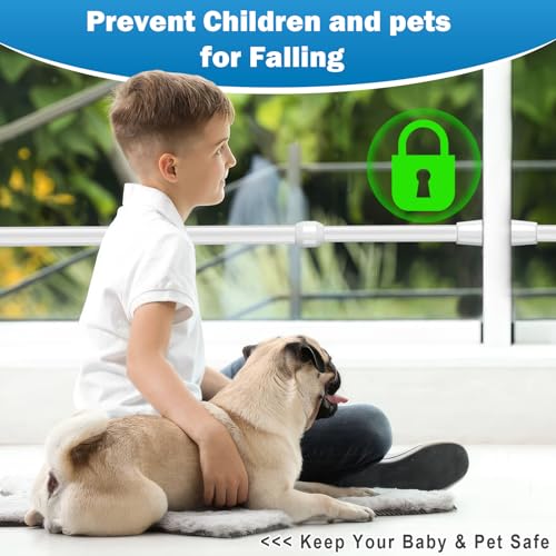 Adjustable Window Security Bar Lock for Sliding Doors