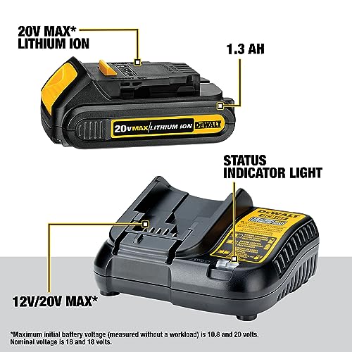 DEWALT 20V MAX Cordless Drill and Impact Driver Combo