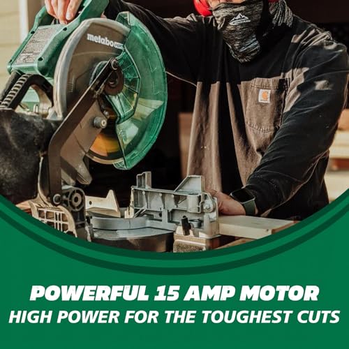 Metabo HPT 10" Compound Miter Saw with 15-Amp Motor